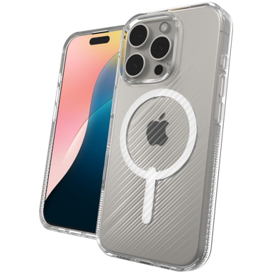 ZAGG Luxe Snap maska za mobitel 6,3", prozirna